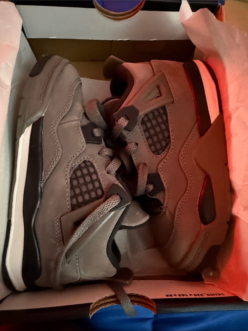 Nike Jordan 4 Gray Suede